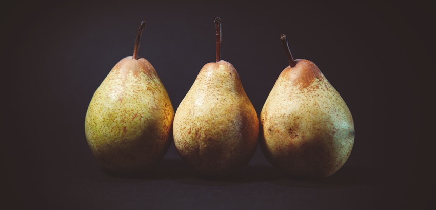 la poire est riche en fibres tendres