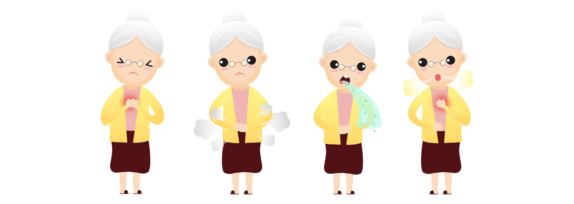 maag reflux symptoom