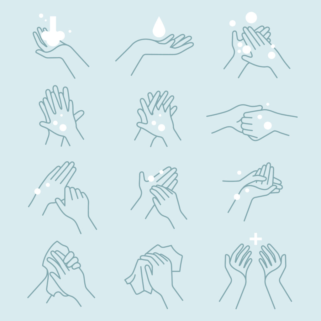comment se laver les mains