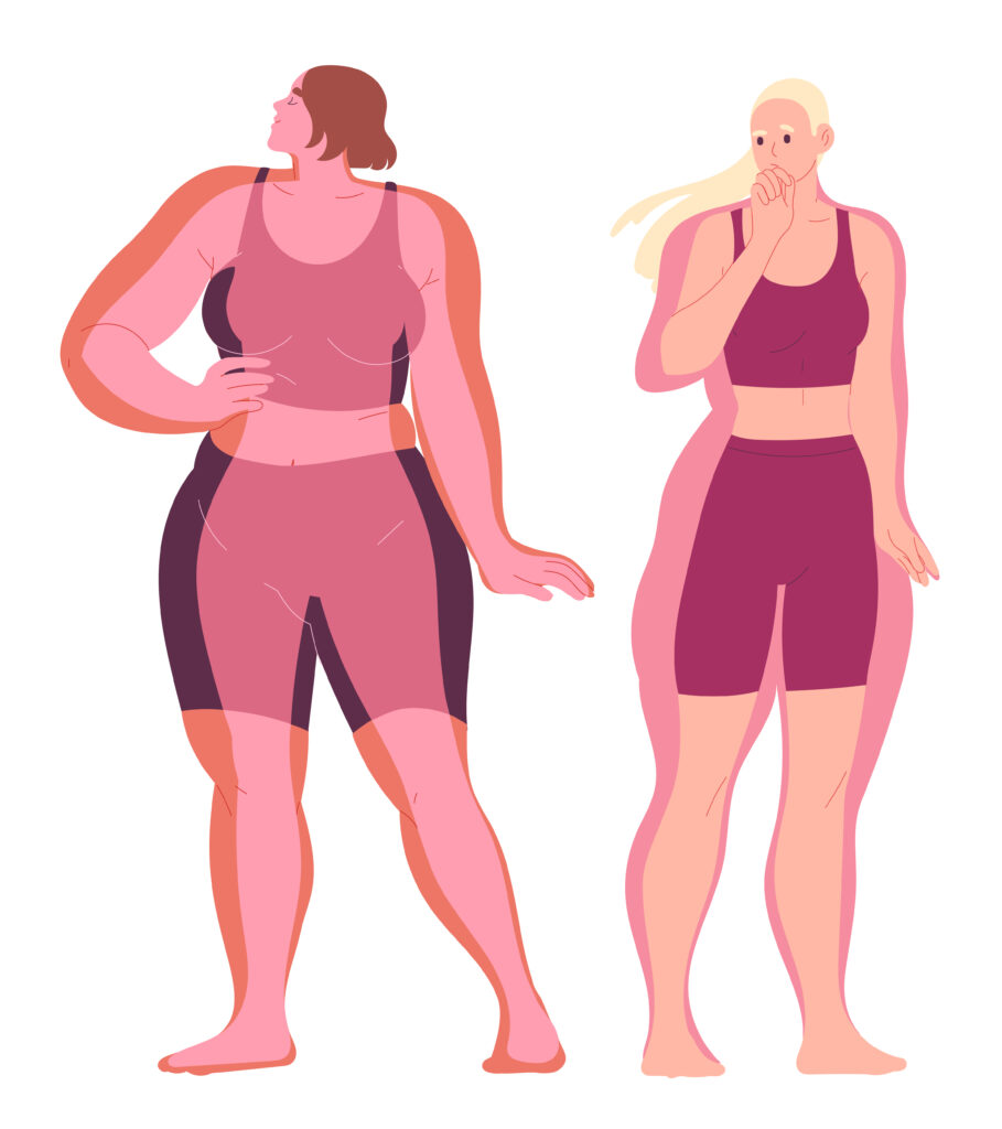 femmes en surpoids et en obésité