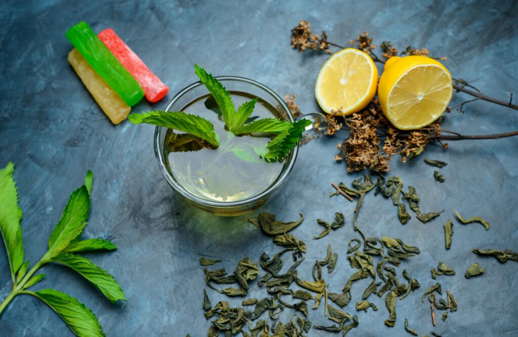 tisane menthe povrée
