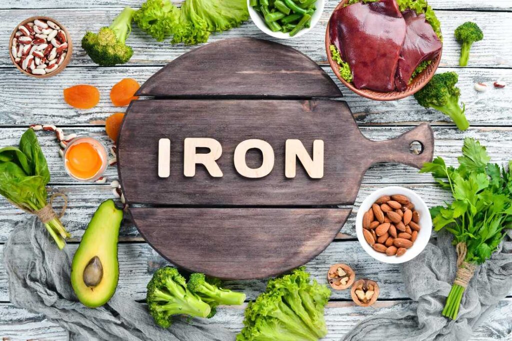 Alimentation riche en fer