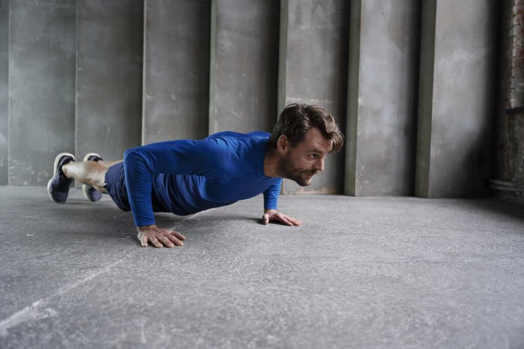 pompes exercices perte de poids