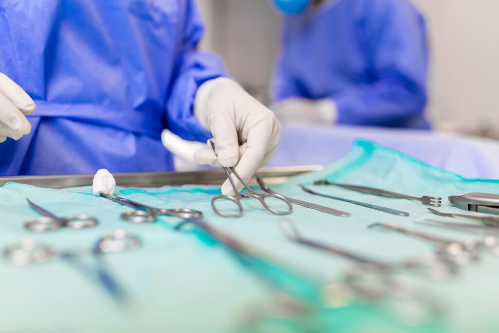 chirurgie perforation gastrique