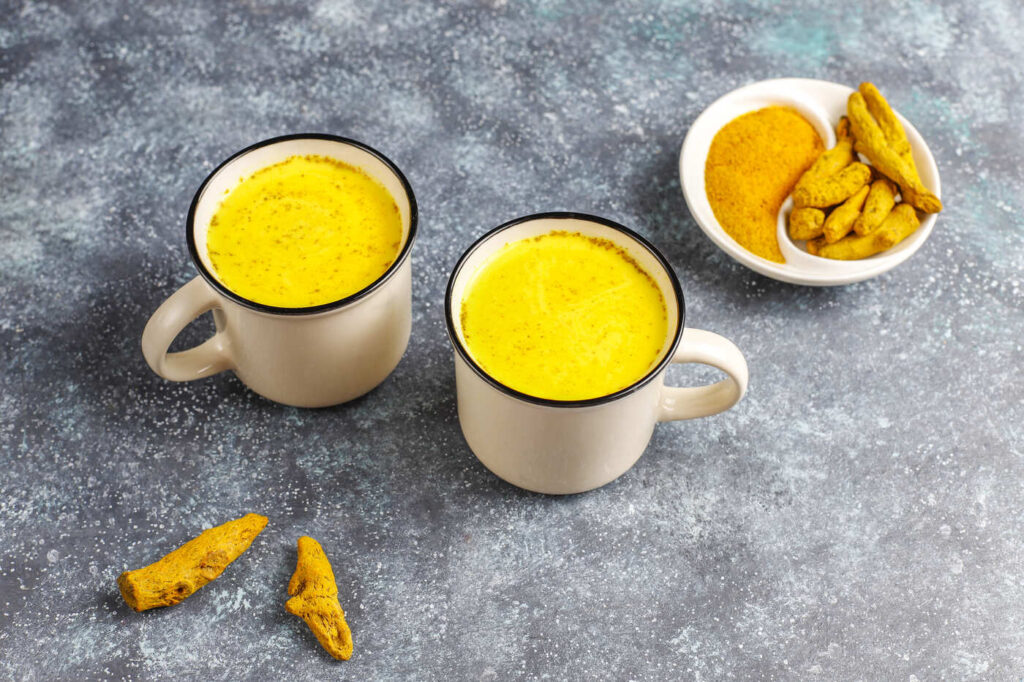 golden milk anti-stress
