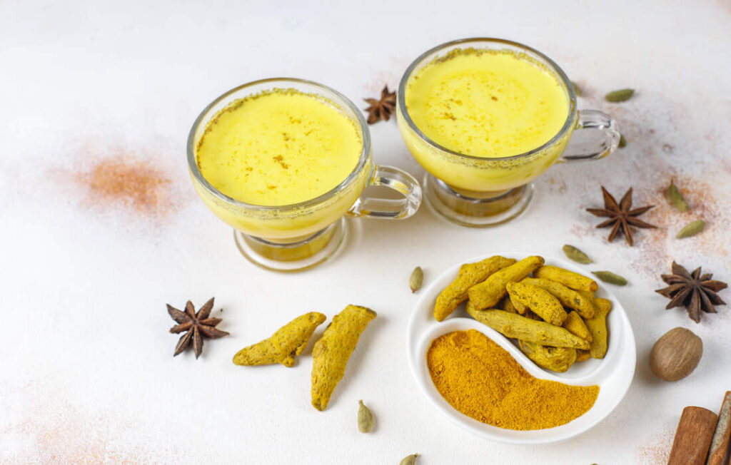 Smoothie au curcuma