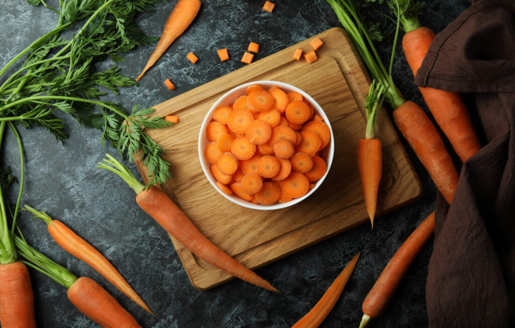 légumes croquants 
