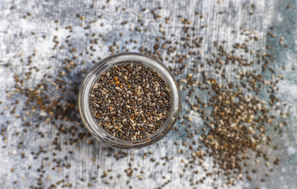 graine de lin et chia pour faire baisser le fer